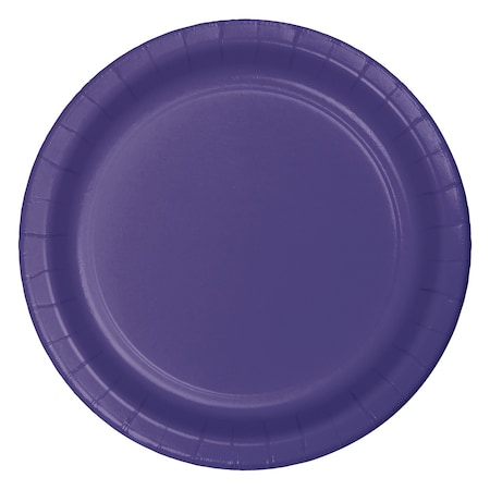 Touch Of Color 7" Purple Dessert Plates 240 PK 79115B